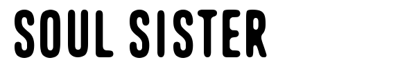 Soul Sister font preview